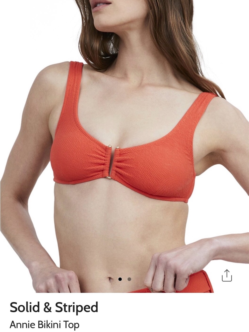 SOLID & STRIPED The Annie Bikini Top
